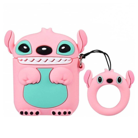 Чехол для AirPods 1/2 "Stitch pink small" Чехол для AirPods 1/2 "Stitch pink small"